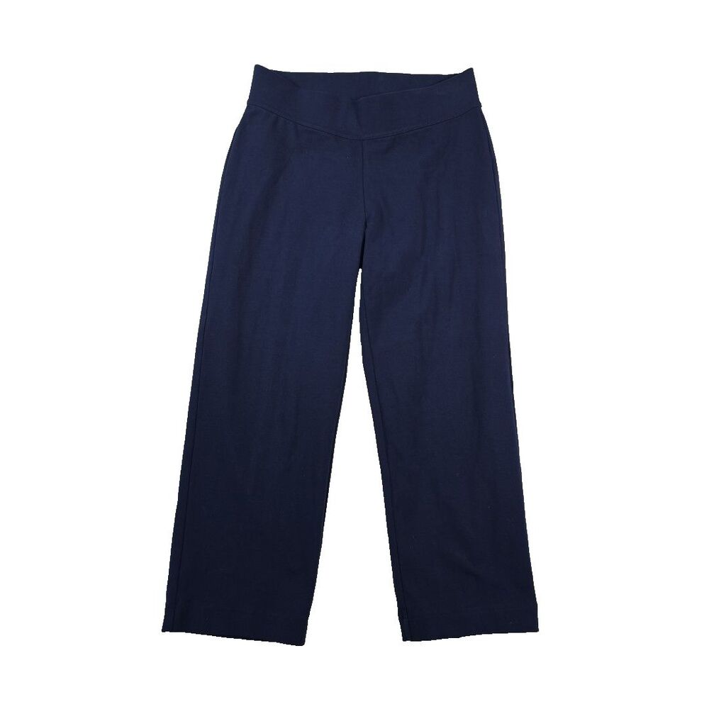 Lands End Starfish Pull On Crop Stretch Pants Women's Size Small Tall 6/8